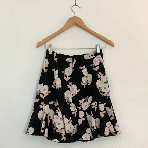 Kate Spade Whimsies Floral Flounce Skirt - Picture 5 of 10